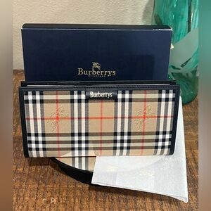 Burberrys VINTAGE Checkered Agenda